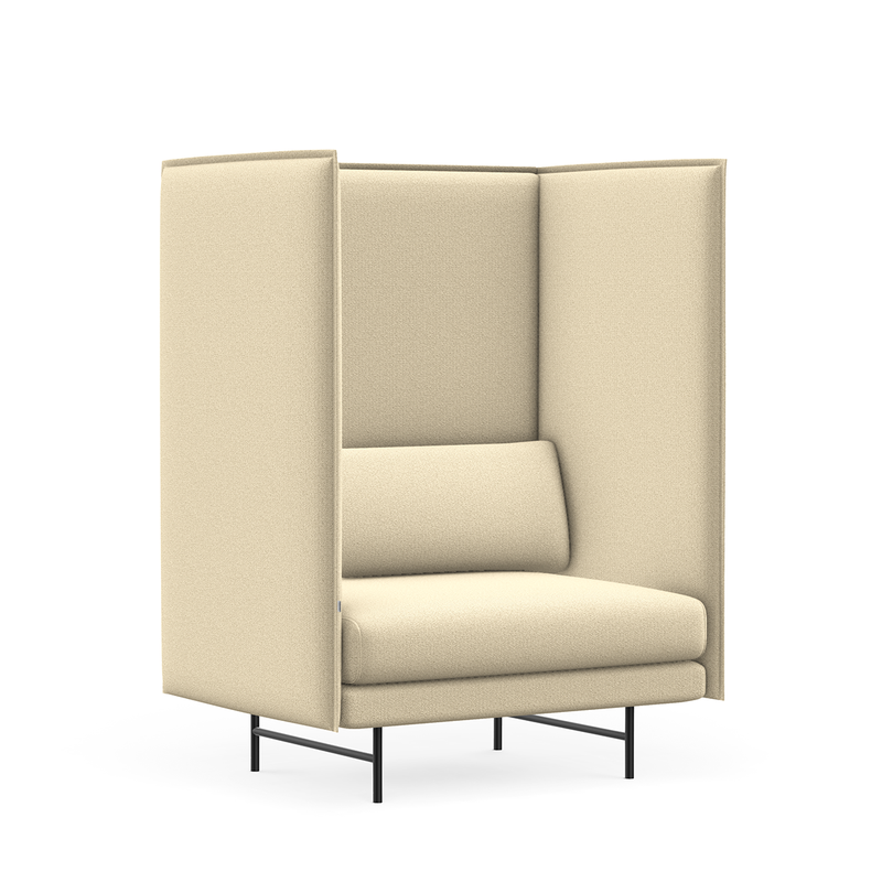 Interstuhl Qomfort fauteuils en banken geheel gestoffeerd in Yoredale