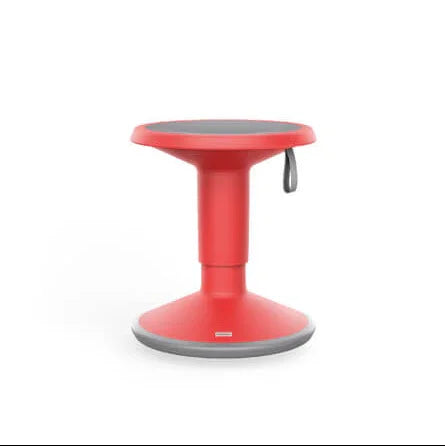 Moderne rode bureaustoel kruk voor kantoor of thuiswerkplek, design kantoormeubilair