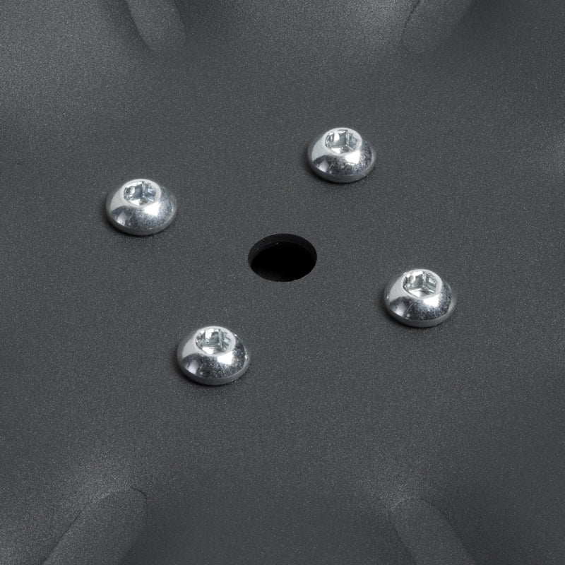 detail kolomvoet zwart
