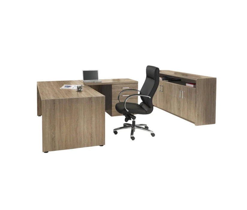 Manager-IT directie hoekbureau B230x100cm