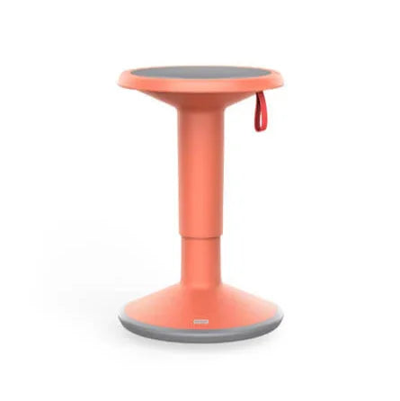 Oranje design kruk voor kantoor of thuiswerkplek, modern en ergonomisch kantoormeubilair