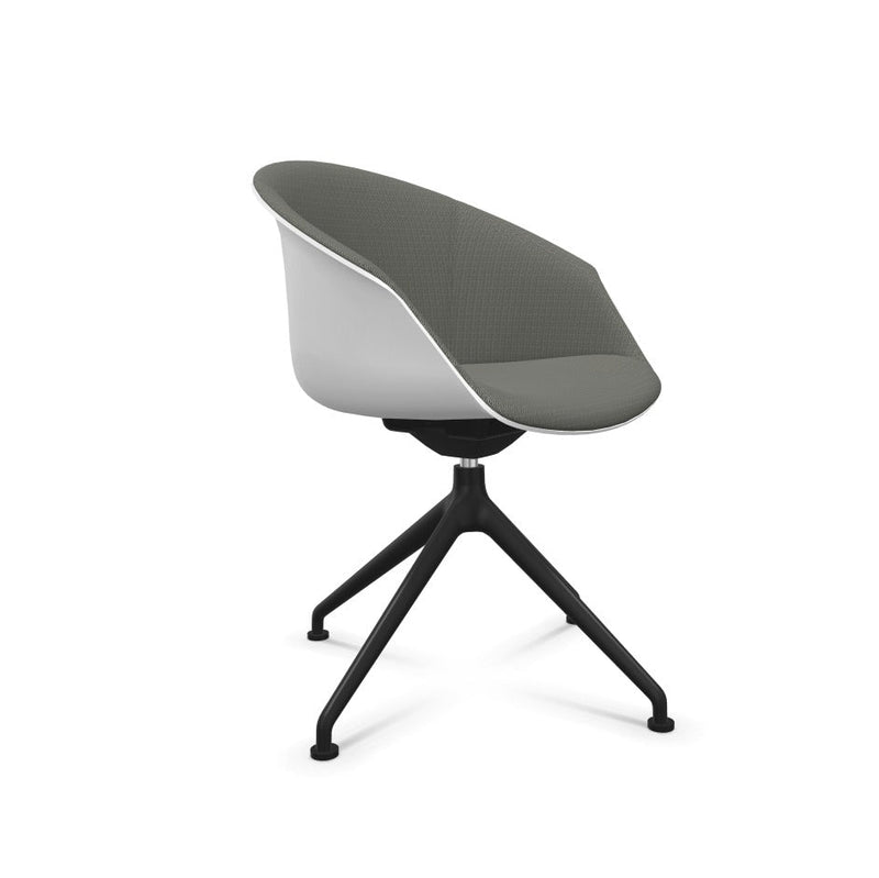 Vergaderstoel Shuffle / vierteens draaibaar / Interstuhl