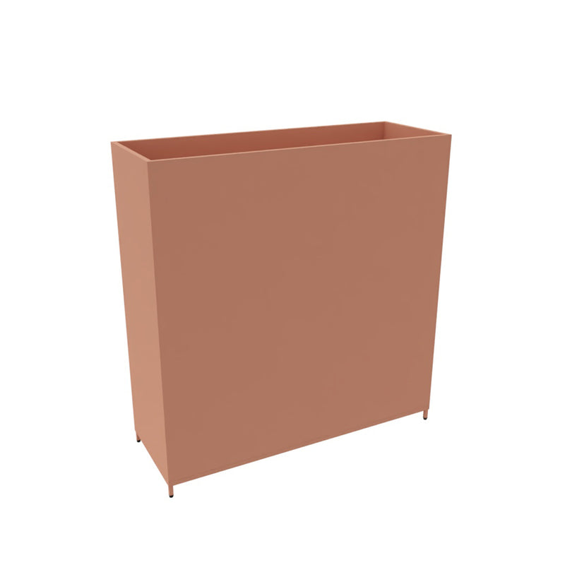 Plantenbak H124cm RAL3012 Beigerood
