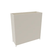 Hoge plantenbak 124cm RAL9001
