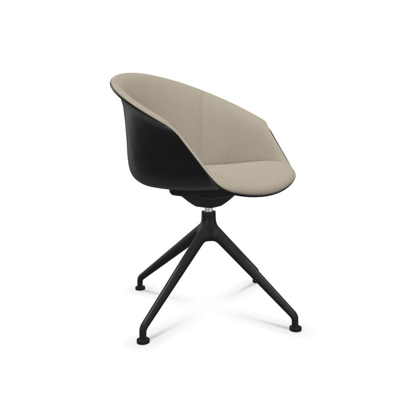 Vergaderstoel Shuffle / vierteens draaibaar / Interstuhl