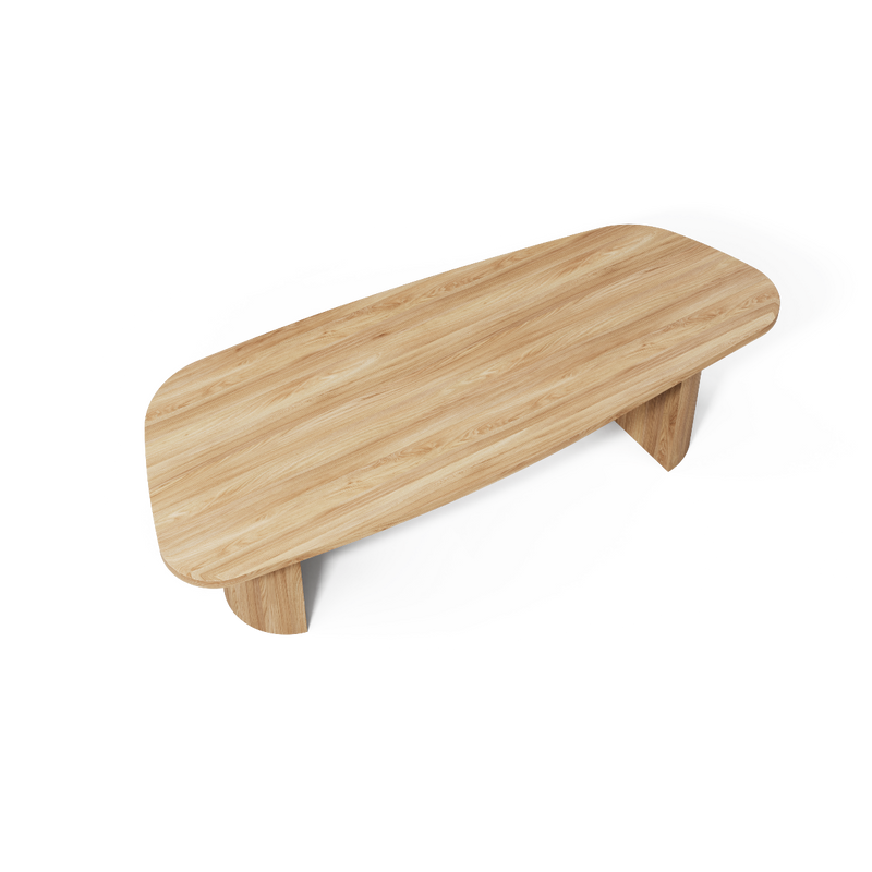 Meubitrend Organic tafel, organic tafel op maat, organische tafel eiken, massief eiken Organic tafel, Ensi Organic, Tsuki Organic, Gata Organic, Ketta Organic, ronde tafel eiken, Deens ovale tafel eiken, ovale tafel massief eiken, vergadertafel hout op maat, projecttafel eiken, maatwerk vergadertafel, Meubitrend tafel offerte