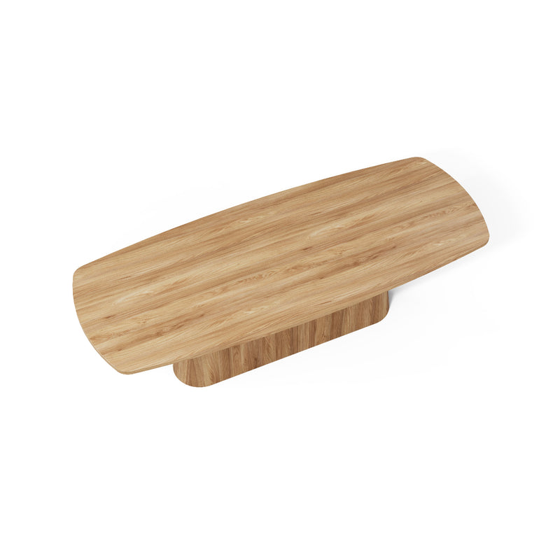 Deens Ovale tafel Gata Organic / massief eikenhout