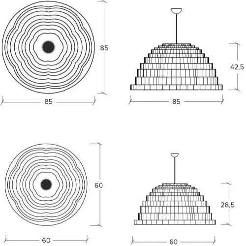 Topolight afmetingen Feltouch