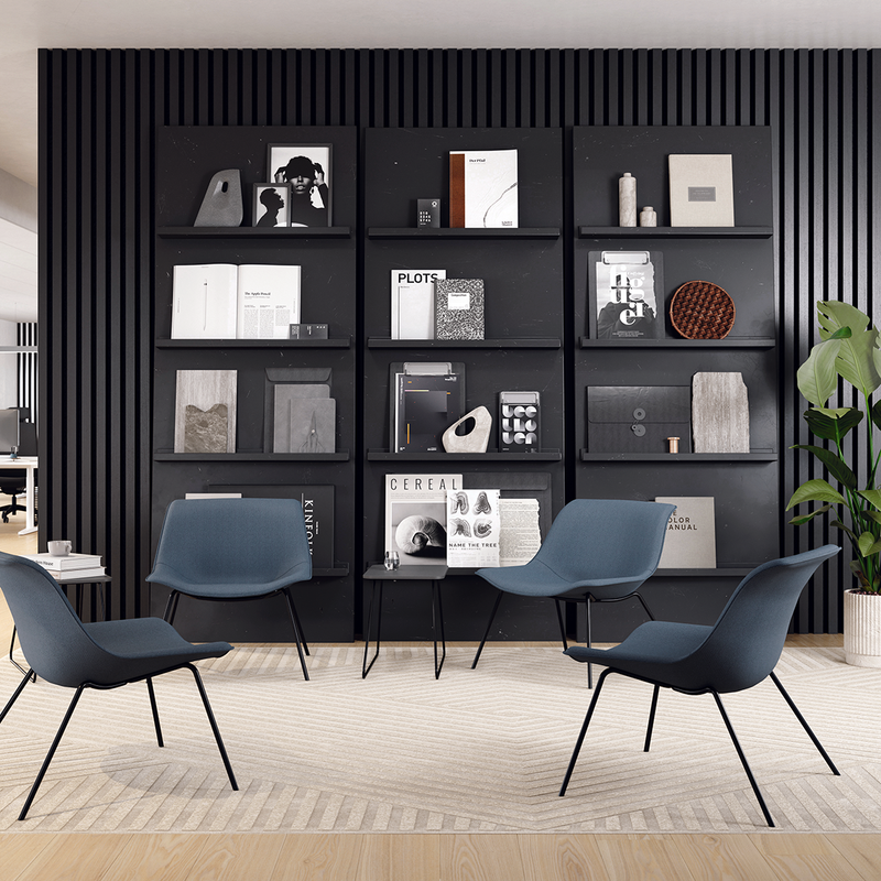 Fauteuil Shuffle Lounge / Interstuhl 