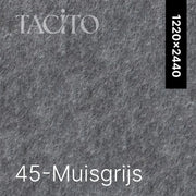 Kleur 45 Muisgrijs PET-vilt Tacito
