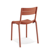 Terracotta design stoel kunststof, modern kantoormeubilair voor kantoor of thuiswerkplek