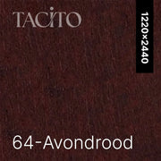 Kleur 64 Avondrood PET-vilt Tacito