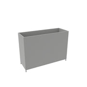 Flexwall plantenbak H85cm, grijs, rechthoekig