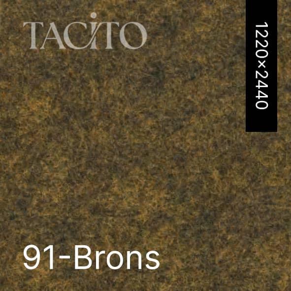 Kleur 91 Brons PET-vilt Tacito