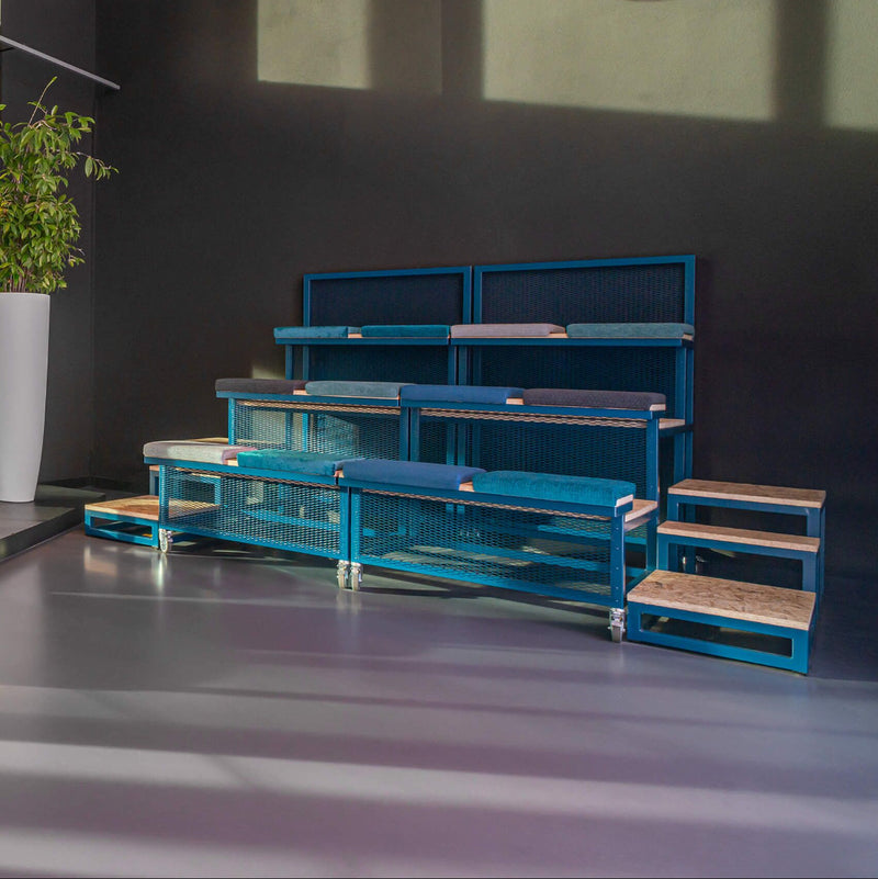 Tactile Tribune | Modulaire Tribune voor Kantoor & Onderwijs