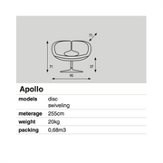 specificaties Artifort Apollo fauteuil