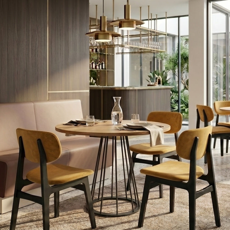 Woody stoel & barstoel | Massief beukenhout