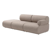 Beige design bank Artifort Track, modern kantoormeubel voor kantoor of thuiswerkplek