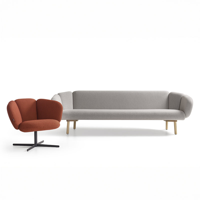 Artifort Bras 3-zitsbank en stoel