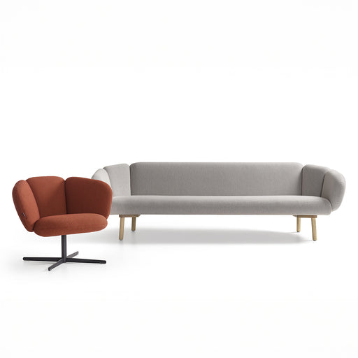 Artifort Bras 3-zitsbank en stoel. Artifort Bras, Artifort Bras bank, Artifort Bras sofa, Bras designbank, Artifort Bras kopen, Artifort Bras prijs, Bras bank prijs, Khodi Feiz Bras, Khodi Feiz bank, Artifort 2-zits bank, Artifort 2.5-zits bank, Artifort 3-zits bank, designbank kantoor, design sofa kantoor, bank hospitality, Artifort bank houten onderstel, Artifort bank staal, luxe kantoorbank, lounge bank design, bank ontvangstruimte, Artifort dealer Nederland, Artifort offerte, Bras Easy Chair, Bras Highb