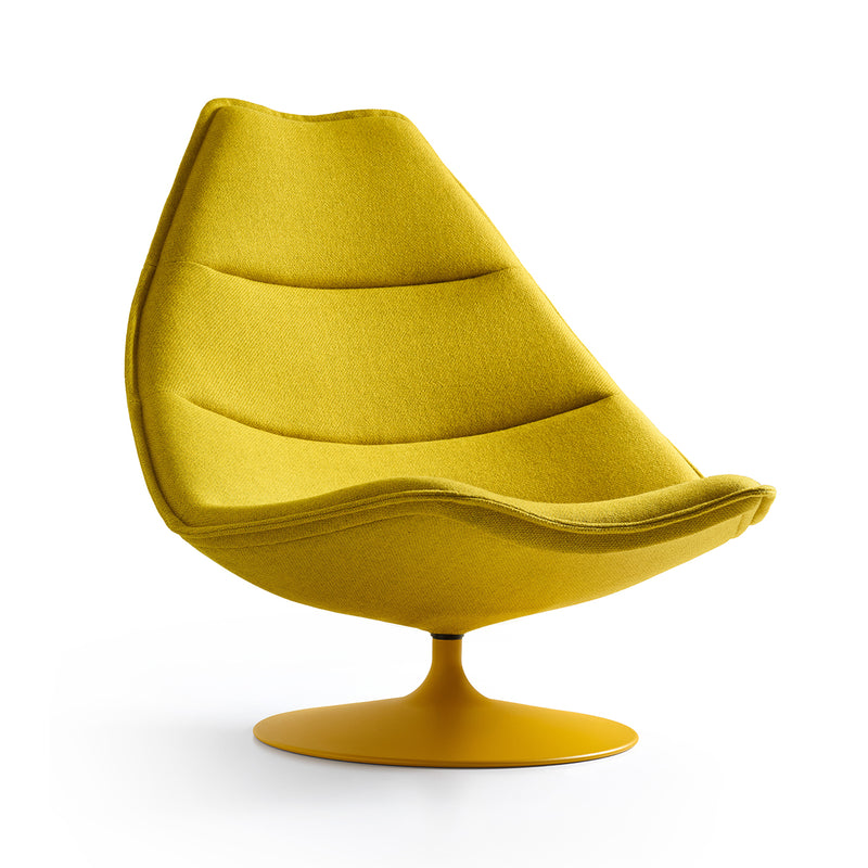 Fauteuil Artifort F584 en F585 met trompetvoet