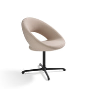 Artifort, Artifort Nina, Nina stoel, René Holten, Artifort stoel, design stoel, vergaderstoel, bezoekersstoel, eetkamerstoel, Nina 4-poot, Nina C, Nina D, Nina kruisvoet, draaibare stoel, stoel retourmechanisme, stoel met wielen, hoogteverstelbare stoel, gestoffeerde stoel, kantoorstoel, projectstoel, hospitality stoel, kantoorinrichting, projectinrichting, Dutch Design