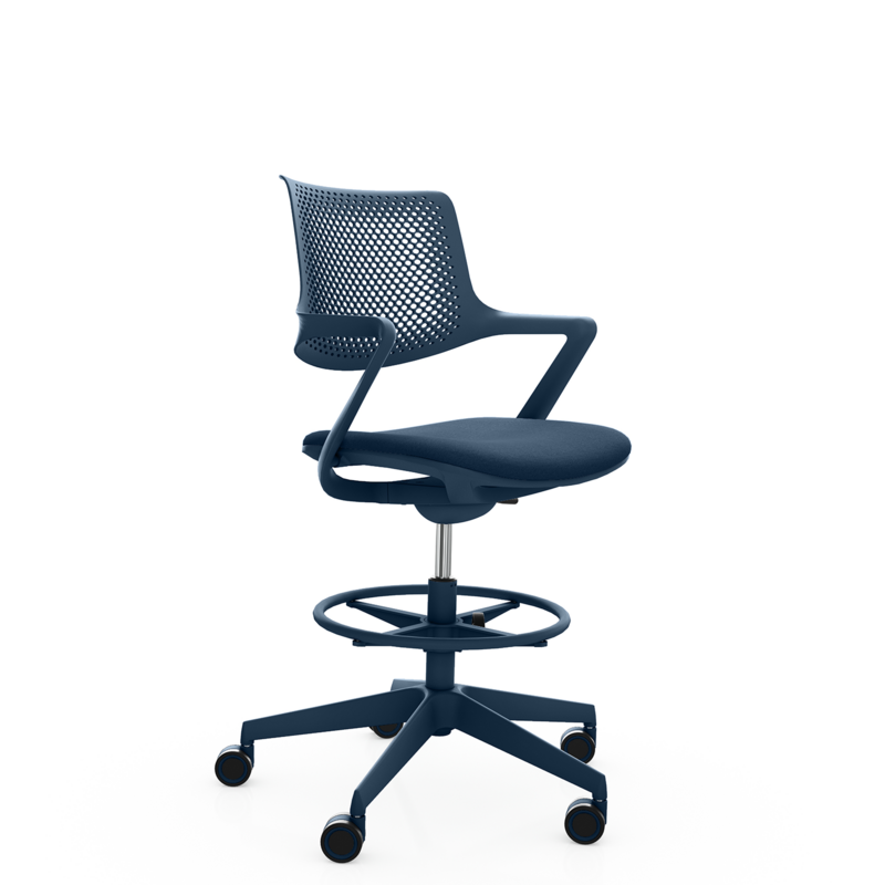 Baliestoel PC-V14 Pro / donkerblauw - KANTOORMEUBELS.ONLINE