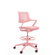 Loketstoel PC-V14 Pro / roze - KANTOORMEUBELS.ONLINE