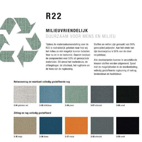 Bureaustoel ROVO R22 6040 S4 Netweave