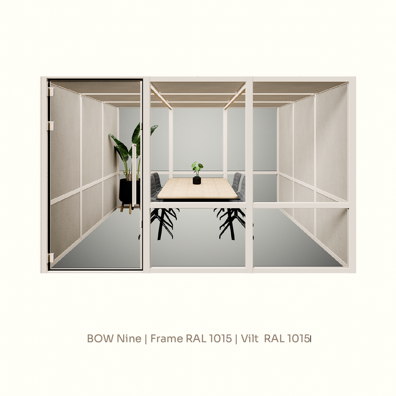 BOW Nine vergaderruimte / 6-9 -persoons