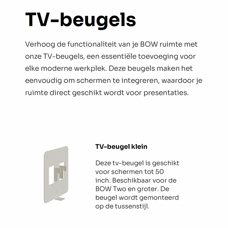 BOW Six vergaderruimte / 4 tot 6-persoons