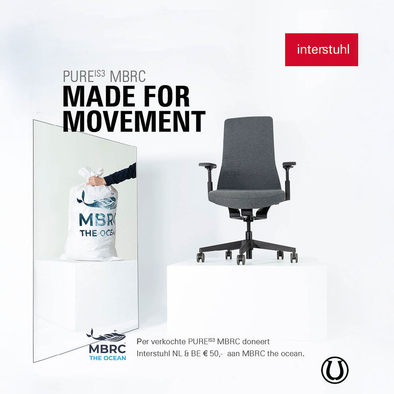 Bureaustoel Interstuhl PURE MBRC 213 & 113 - de duurzame keuze