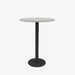 statafel Planq Bistro rond white denim