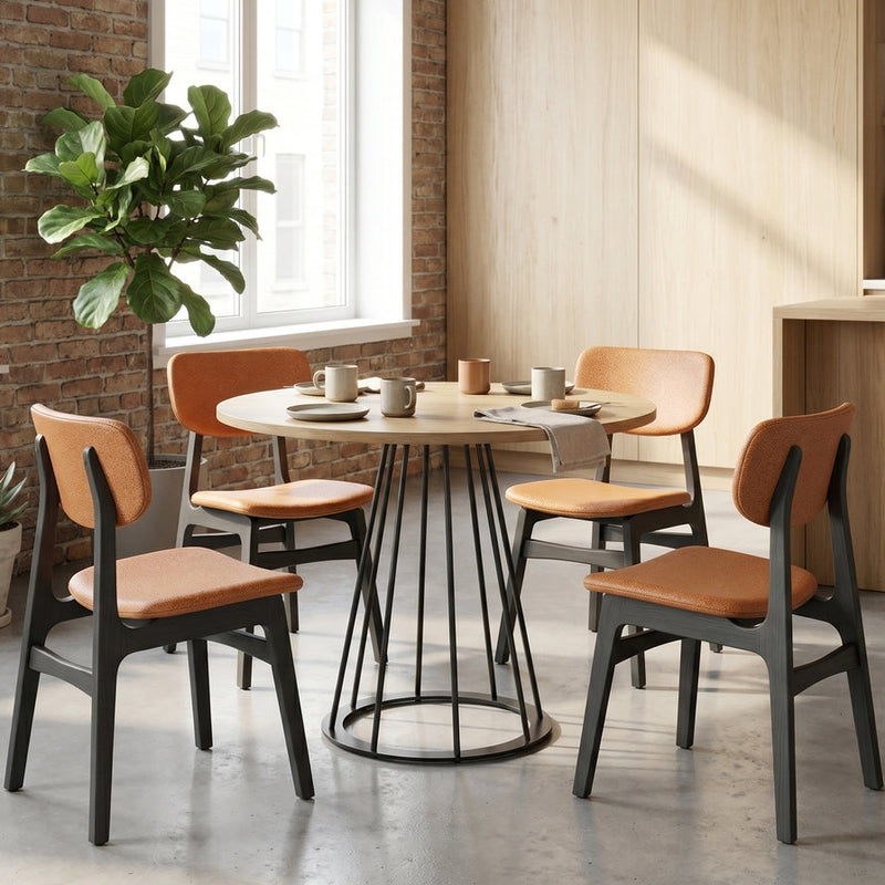 Woody stoel & barstoel | Massief beukenhout