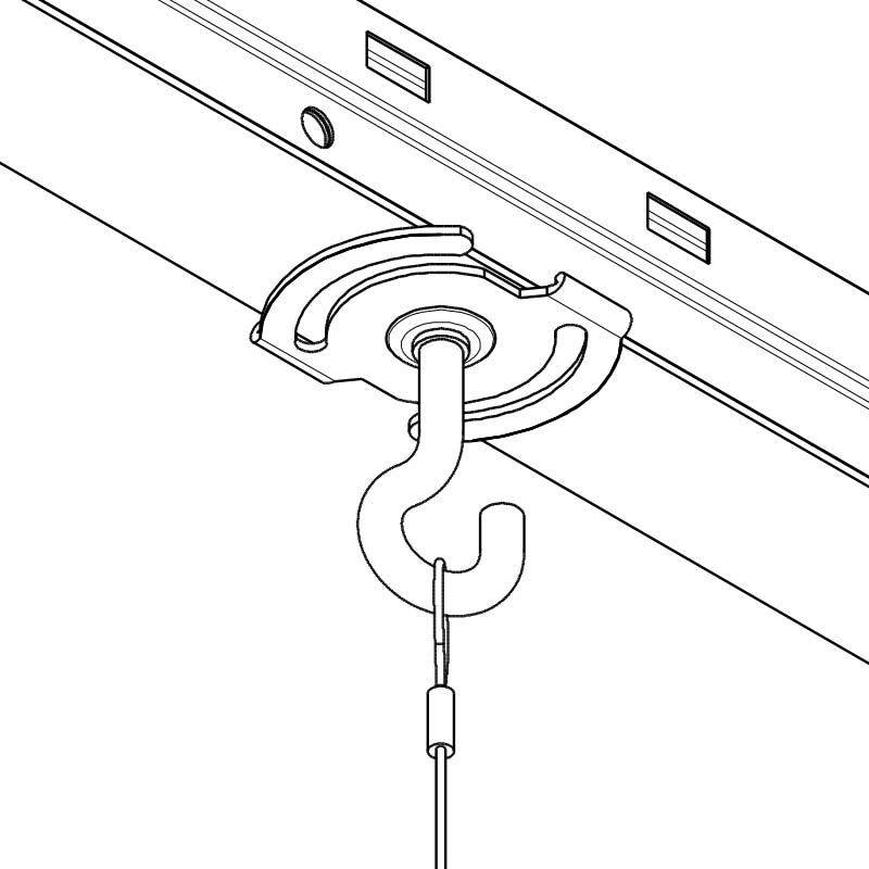 Bevestiging AkoPanel / Clip systeemplafond