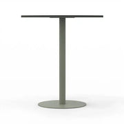 Ronde design statafel met metalen poot, ideaal voor kantoor of vergaderruimte