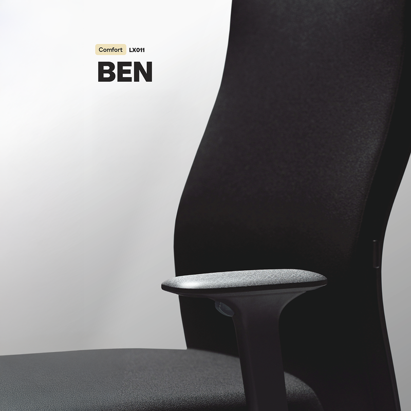 Bureaustoel Se7en Ben LX011 Comfort - KANTOORMEUBELS.ONLINE