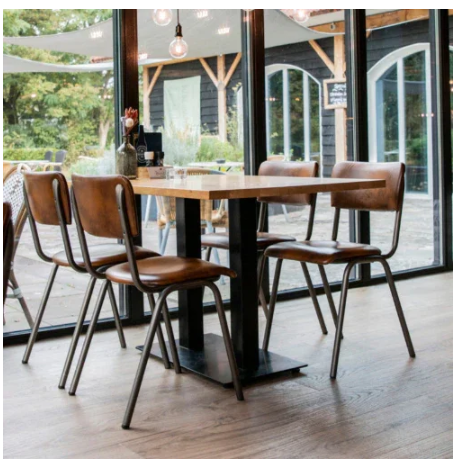 Restaurant- en kantinetafel Kolom