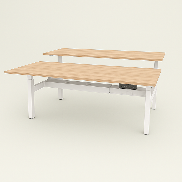 Duo bureau Business Basic elektrisch zit-sta  / INCLUSIEF MONTAGE