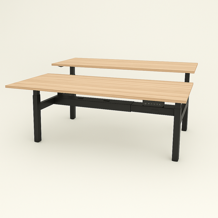 Duo bureau Business Basic elektrisch zit-sta  / INCLUSIEF MONTAGE