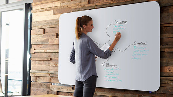 Whiteboard Frameloos Legamaster Essence | Diverse afmetingen