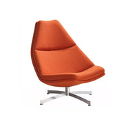 Artifort F512 oranje fauteuil, draaibaar