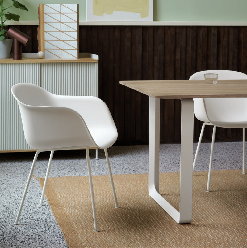 Stoel Muuto Fiber / met armleggers / 5 kleuren