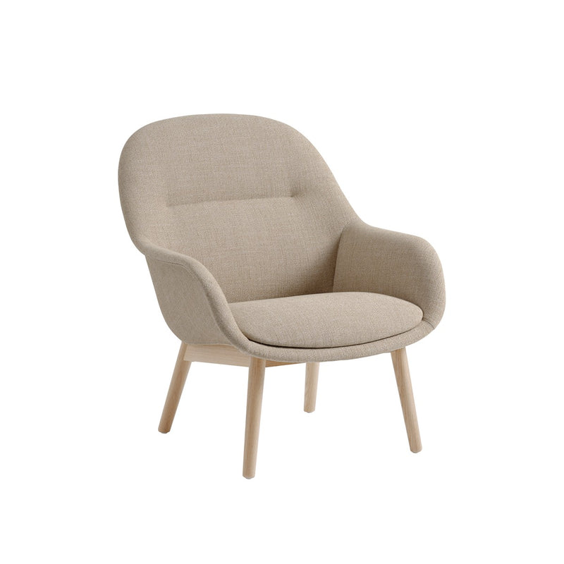 Loungestoel Muuto Fiber Lounge armchair