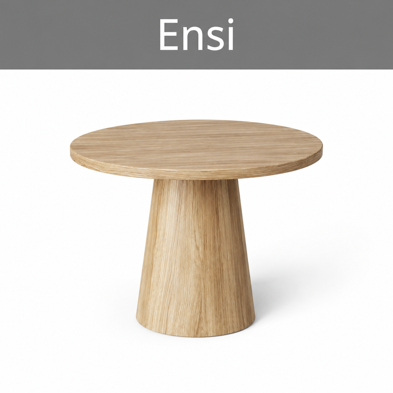 Ensi organic tafel met conische poot