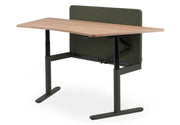 Voortman, HALO, Voortman HALO, zit sta bureau, modulair bureau, mono werkplek, duo werkplek, triple werkplek, bespreektafel, vergadertafel, elektrisch bureau, circulair bureau, flexwerkplek, hybride werken, kantoorinrichting, projectinrichting, Hans Verboom