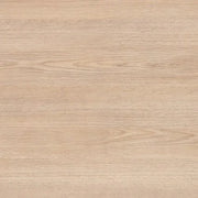 Licht eiken melamine bureaublad met natuurlijke houtnerf, ideaal voor kantoormeubilair