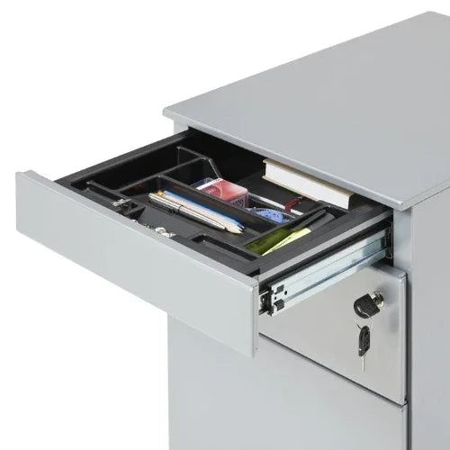 Ladeblok Design verrijdbaar met hangmappenlade + aparte pennenlade