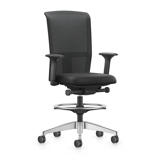 Hoge baliestoel Se7en LX001 & LX002 Comfort - KANTOORMEUBELS.ONLINE
