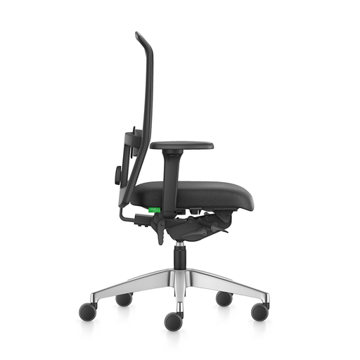 Bureaustoel Se7en LX282 Celeste en LX184 Victor NPR1813 Premium - KANTOORMEUBELS.ONLINE
